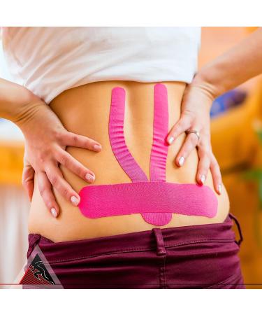 Premium Kinesiology Tape Bulk 2 in. - Enhance Performance, Relieve Pain, Reduce Inflammation - Long Lasting, Easy Application - Latex-Free, Waterproof - 97% Cotton / 3% Spandex - Beige - Buy Online on GoSupps.com