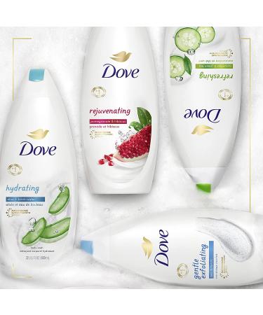 Dove Nourishing Body Wash - Hydrating Aloe & Birch Water, 22 fl oz - Buy Online on GoSupps.com