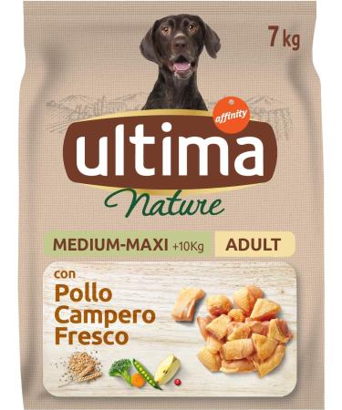 Ultima Nature Medium-Maxi Dog Food with Chicken - 7 kg - Buy Online on GoSupps.com