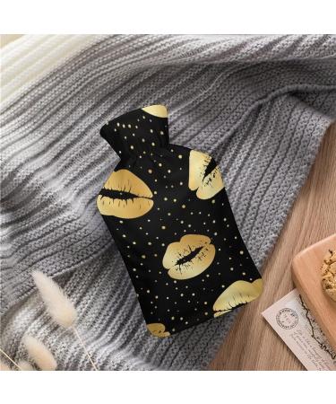 Buy Hot Water Bottle with Lid - Rubber Hot Water Bag for Pain Relief Cramps Foot Warmer & Hot/Cold Therapy - International Shipping - Buy Online on GoSupps.com