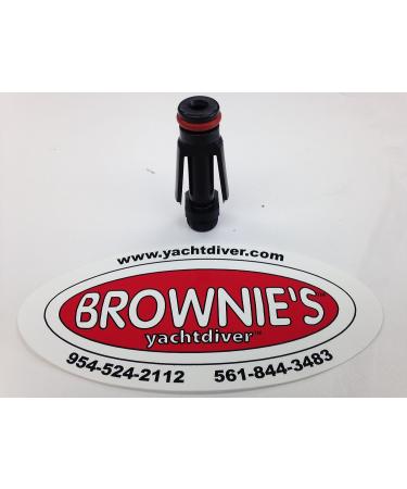 Brownie's Third Lung Male QRS Fitting - High-Quality Diving Equipment - Buy Online on GoSupps.com