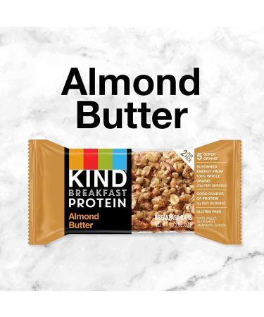 KIND Almond Butter Protein Bars - Gluten Free Breakfast Snacks - Buy Online on GoSupps.com
