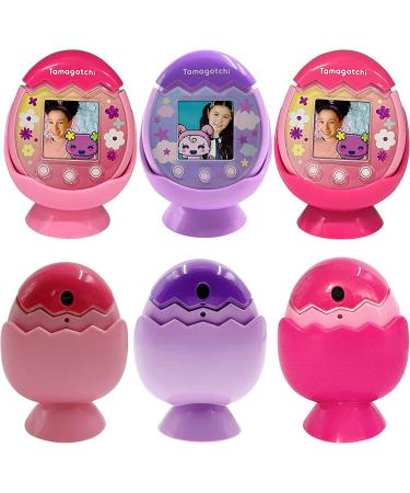 Leo Tube Desktop Dock Cradle Stand for Tamagotchi Pix - Purple Holder Stand for Interactive Pet Machine - Compatible with New Tamagotchi Pix - Electronic Pet Accessory - Buy Online on GoSupps.com
