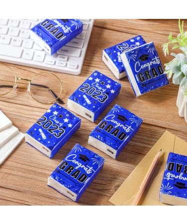 60 Pack 2023 Graduation Pocket Tissues - Congrats Grad - 3 Ply Travel Tissues - Prom Party Favors - 7 Sheets Each Pack - Lovely Design - Buy Online on GoSupps.com