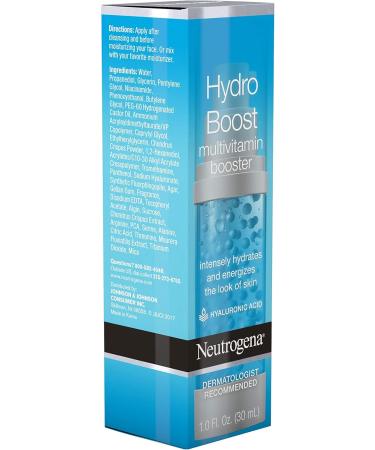  Neutrogena Neutrogena Hydro Boost Hydrating and Revitalizing Face Serum 30 ml - Buy Online on GoSupps.com