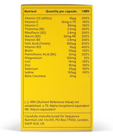 Vitl Female Fertility Supplement - 30 Vegan Capsules - Conception Support for Women - 1 Month Supply - Buy Online on GoSupps.com