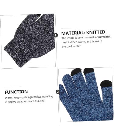 Buy Abaodam 4 Pairs Cold Weather Gloves | Ski Mittens & Motorcycle Gloves for Men & Women - Fleece Lined Winter Cycling Gloves - Buy Online on GoSupps.com