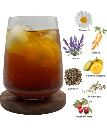 Tulsii detox tea: caffeine-free herbal tea blend cleanse boost digestion & immunity Reduce inflammation & bloating 28 antioxidant rich teabags - Buy Online on GoSupps.com