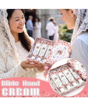 Leelosp 12 Pcs Teacher Valentine Gift Hand Cream Bulk for Women Bible Travel Size Hand Lotion Bulk Inspirational Religious Gifts Religious Bible Verse Gift for Team Employee Coworker Wedding Homeless - Buy Online on GoSupps.com