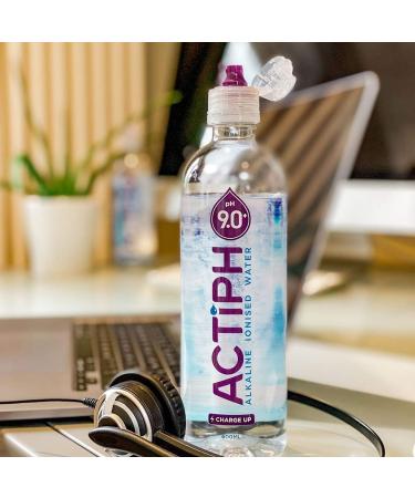 Buy Alkalic Ionized Spring Water (pH 9+) - 24 Pack of 600 ml Bottles Electrolyte Cleansed & Smooth Taste - International Shipping Available - Buy Online on GoSupps.com