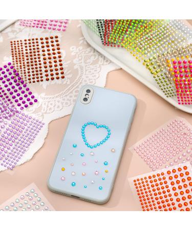 3440 Pieces Rhinestone Stickers 20 Sheets Self Adhesive Gems Stickers DIY Bling Jewel Stickers Crystal Gem Stickers for DIY Crafts Face Nails (3 Size 20 Colors) - Buy Online on GoSupps.com