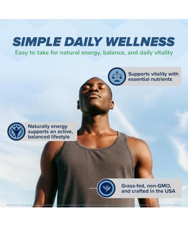 Grass Fed Beef Liver Supplement (Desiccated) 3200mg - 120 Non-GMO Grass Fed Beef Liver Capsules for Women and Men with Vitamin A B12 for Energy Heme Iron Supplement by MaxLife Naturals USA Made - Buy Online on GoSupps.com