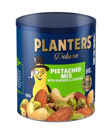 PLANTERS Deluxe Pistachio Mix 14.5 oz - Mixed Nuts & Pistachios - Kosher Snack - Shareable Energy Boost - Buy Online on GoSupps.com
