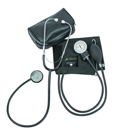 Veridian Healthcare Two-Party Home Blood Pressure Kit with Detached Nurse Stethoscope Latex Free Adult (01-5521)