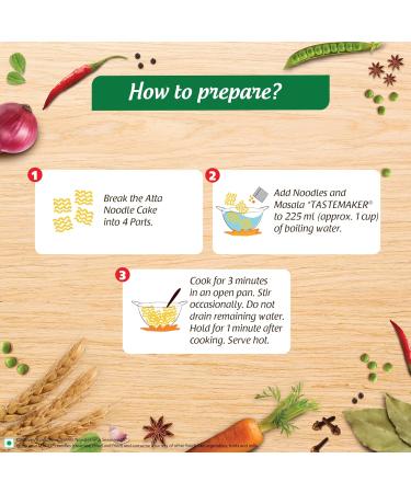 Nestle India Limited MAGGI Nutrilicious Masala Veg Atta Noodles Instant Noodles with 20 Spices & Herbs Source of Fiber Protein & Iron 290g - Buy Online on GoSupps.com