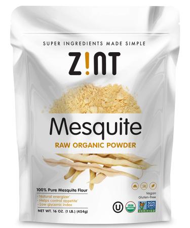 Zint Mesquite Raw Organic Powder 16 oz (454 g)