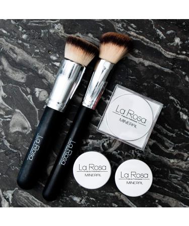 LA ROSA Double Ended Soft Eyeshadow Brush | Best Eye Makeup Applicator Tool for Blending Smudging & Shading (Wet/Dry) - International Shipping Available - Buy Online on GoSupps.com