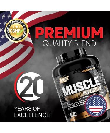 Nutrex Research Whey Protein Powder Chocolate Muscle Infusion Whey Isolate w/EAA & Hi BCAA for Muscle Gain - 5 Pounds - Muscle Builder for Men & Women Sports Nutrition Delicious Taste & Texture - Buy Online on GoSupps.com