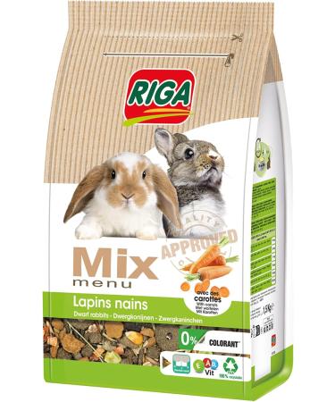 RIGA MIX Dwarf Rabbits 1.5 kg - Buy Online on GoSupps.com