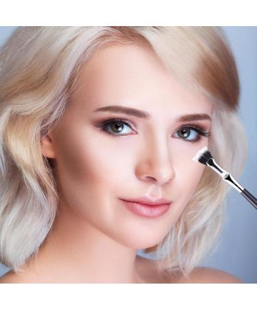 Fan Mascara Brushes 3 Pieces Eyelash Brush Lash Wand for Lashes Eyebrow Brush for Eye Brow Application Prevent Clumping Easy-to-Use Cosmetic Brushes Tool Eye Shadow Brush - Buy Online on GoSupps.com