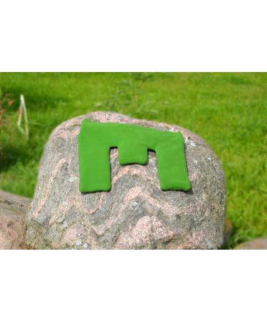 Moor Neck Warmer 29x39 cm - Olive Green Fleece Cover | Versatile Neck Pillow Heat Pad & Compress - Buy Online on GoSupps.com