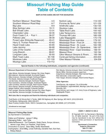 Missouri Fishing Map Guide: Explore the best fishing spots in Missouri - Buy Online on GoSupps.com