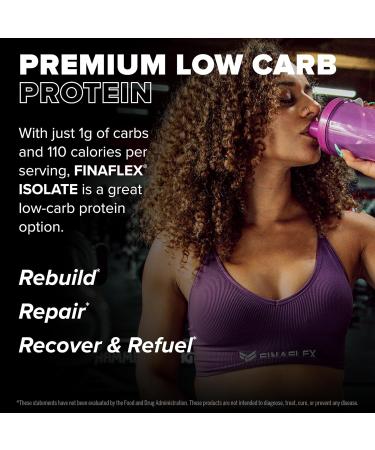 FINAFLEX Isolate Milk Chocolate - 5.5 lb - 25 Grams of Iso Protein Per Serving - Milkshake-Like Taste - Zero Sugar Zero Fat & Gluten Free - 83 Servings Milk Chocolate 5.5 Pound (Pack of 1) - Buy Online on GoSupps.com