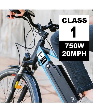 Class 1 Electric Bicycle Frame Identification Stickers - 750W 20MPH Weatherproof Vinyl Decals - Set of 4 Removable Class Number Markings for E-Bike - Buy Online on GoSupps.com