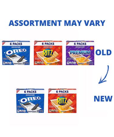 Handi-Snacks OREO, RITZ & Premium Variety Pack - 30 Snack Packs - Buy Online on GoSupps.com