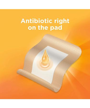 Band-Aid Infection Defense Wound Covers with Neosporin Antibiotic - 6 ct, Large - Buy Online on GoSupps.com