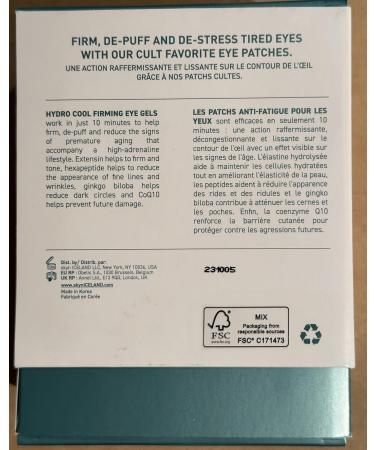 Buy skyn ICELAND Hydro Cool Eye Pads - 12 Pairs for Firming Tightening & Relaxing Under Eye Skin | International Shipping Available - Buy Online on GoSupps.com