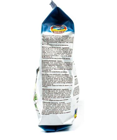  Divella Divella - Pack of 10 Ottimini Biscotti al Cacao biscuits in a 400g pack - Chip Cookies Butter Biscuits with refined traditional Italian cocoa (sweets from Italy) - Buy Online on GoSupps.com