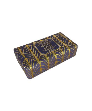 Mystic Gold Handmade Soap | All-Natural Milled Bar Soap for Hand Face & Body | Moisturizing & Brightening | 9 Oz - Buy Online on GoSupps.com