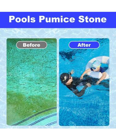 Hand-Held Pools Pumice Stone Pumice Stone for Pool Cleaning Pool Cleaning Block with Handle Swimming Pumice Pool Tile Stone for Clean Pool Tile Scrubbing Scouring Stone for Swimming Pools (3pcs) - Buy Online on GoSupps.com