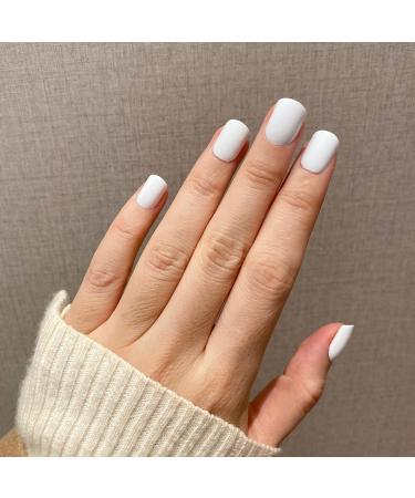 Buy Novo Ovo Short Oval Press-On Nails | Artificial Fingernails in Pure Colors | Durable & Easy to Apply - Buy Online on GoSupps.com