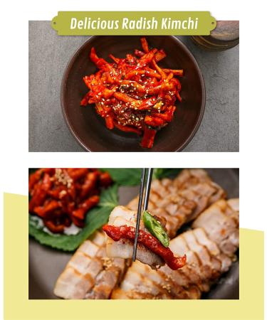 Korean Premium Dried & Sliced Daikon Radish 6 Ounce from Jeju Island  Korea 170 gram for Kimchi and Tea - Buy Online on GoSupps.com