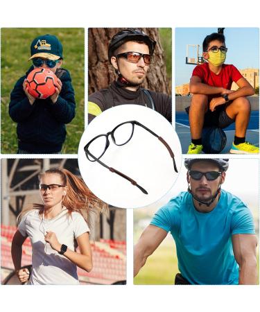 Qianyu Anti-Slip Silicone Glasses Ear Pads - 12 Pairs Soft & Comfortable Covers in 4 Designs for All Glasses - Buy Online on GoSupps.com