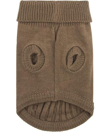 Buy Cozy Winter Dog Cardigans - Knitted Sweaters for Small Breeds | Chihuahua Warm & Stylish in Red Blue Brown - Buy Online on GoSupps.com