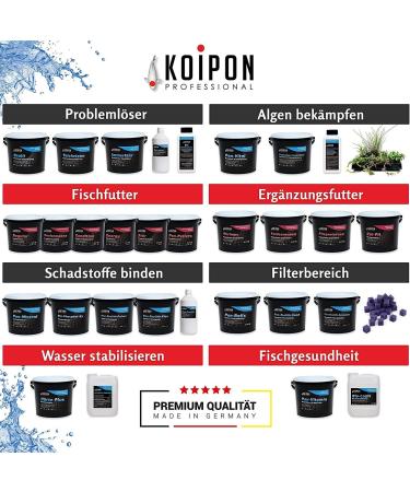 KOIPON Pon-Vital 1 kg - 100% Biological Algae Killer for Garden Ponds | Effective Filamentous Algae Control - Buy Online on GoSupps.com