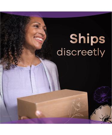 Always Discreet Boutique Incontinence & Postpartum Underwear, Large, Black - 20 Count - Buy Online on GoSupps.com