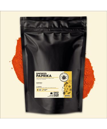 Nature Kitchen Paprika Smoked 500G Seasoning Spices And Herbs. Gluten-Free and Vegan Everyday Cooking Blends For Marinades Sauces Frying Baking Or Grilling