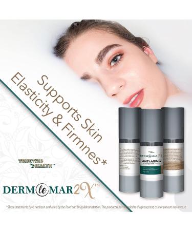 Derm Le Mar Anti-Aging Serum - 2 Month Supply - Nourish, Renew & Firm Skin - Improve Hyperpigmentation & Wrinkles - Buy Online on GoSupps.com
