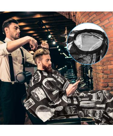 5-Piece Salon Barber Cape Set with Styling Cape, Apron, Neck Duster, Brush, and Comb - Perfect for Men, Women, Kids - Hairdressing Essentials - Buy Online on GoSupps.com