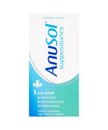 Anusol Haemorrhoids Piles Treatment - 24 Suppositories Health and Beauty 