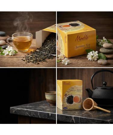 Th au Jasmin en vrac 454 g (FS1033) - Th vert parfum - Infusion florale - Format conomique - Id al th i re filtre mug - Buy Online on GoSupps.com