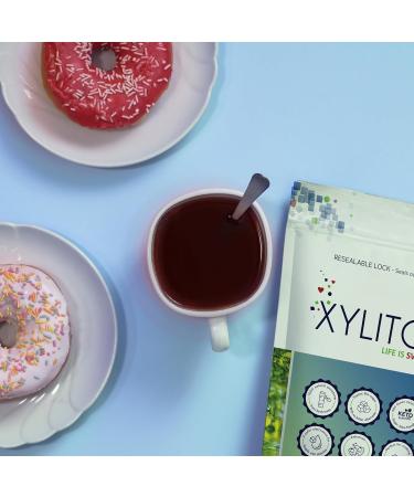 Xylitol 100% Natural Sugar Alternative Sweetener 250g - Buy Online on GoSupps.com
