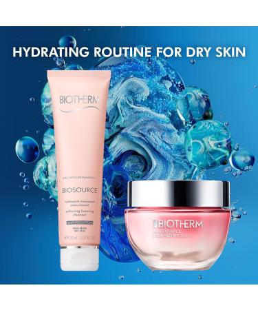Biotherm Dry Skin Duo with Cantella Asiatica and Salicylic Acid Including Biosource Softening Foaming Cleanser and Aquasource Face Cream Moisturizing for Dry Skin - Buy Online on GoSupps.com