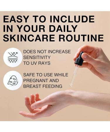 Korean Bakuchiol Serum 30 000 ppm | High-Potency Retinol Alternative for Wrinkle Reduction & Skin Firming - Vegan Cruelty-Free Non-GMO 1 oz - Buy Online on GoSupps.com