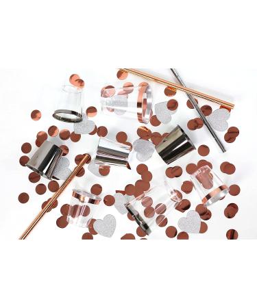 Just Artifacts 1oz Plastic Shot Glasses (120 pcs, Rose Gold) - 120 Count Pack - Elegant and Durable - Buy Online on GoSupps.com