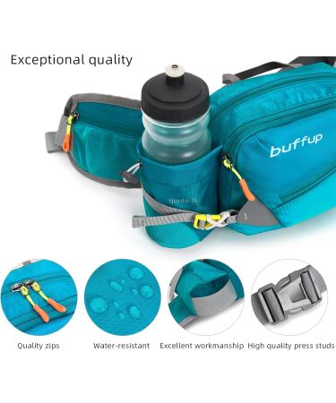 Buy Buffup Fell-Up Bag with Bottle Holder - Outdoor Dog Training & Cycling Belt Bag for Men & Women - Big Jewel Blue - Buy Online on GoSupps.com